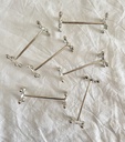 Ensemble de 6 porte-couteaux croisillons en métal