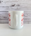 Tasse Bavaria Seltmann Weiden décor Saxe rouge
