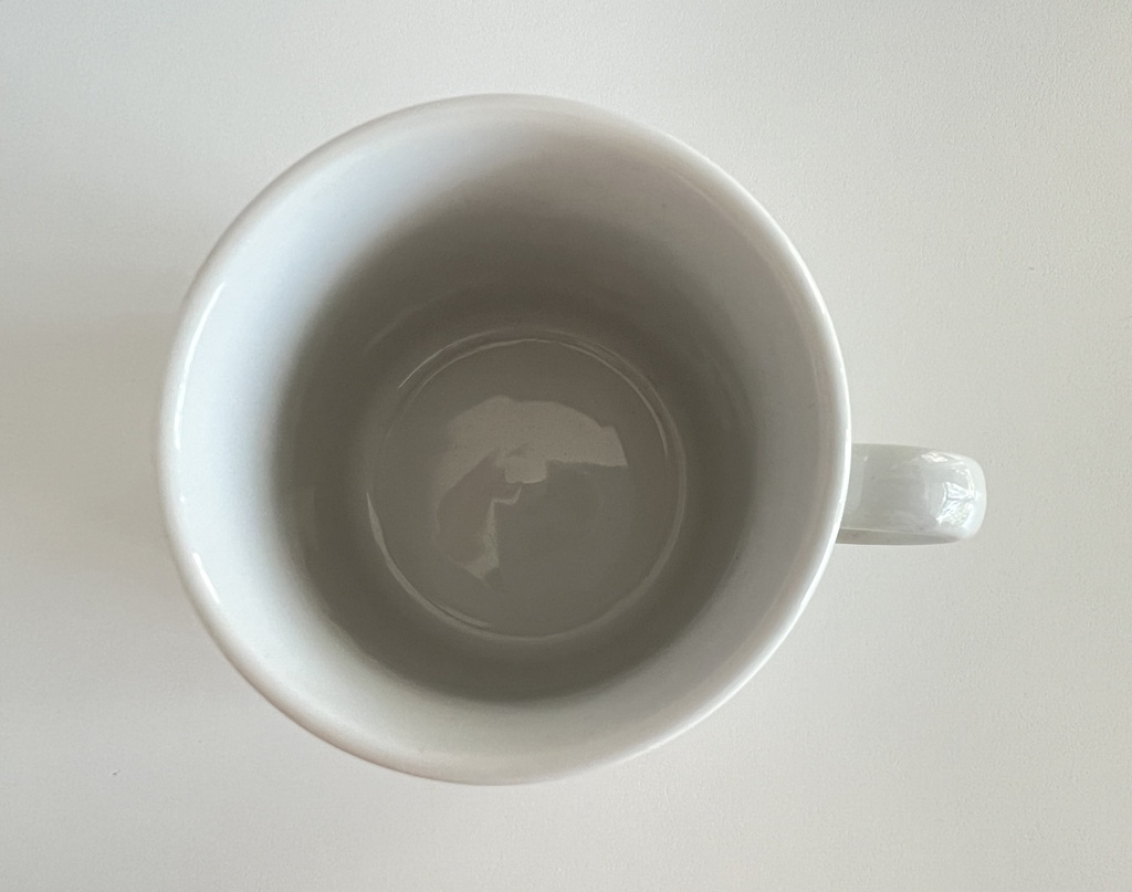 Tasse Bavaria Seltmann Weiden décor Saxe rouge