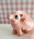 Figurine Mon Petit Poney Bébé Rose (Baby Cotton Candy) G1
