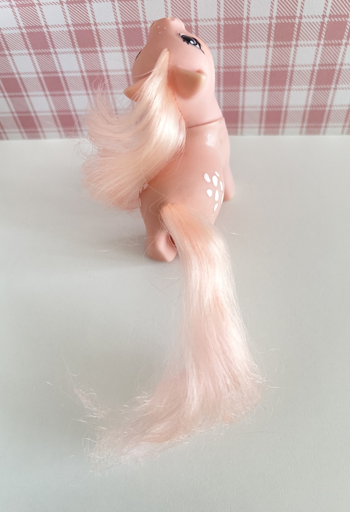 Figurine Mon Petit Poney Bébé Rose (Baby Cotton Candy) G1