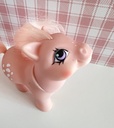 Figurine Mon Petit Poney Bébé Rose (Baby Cotton Candy) G1