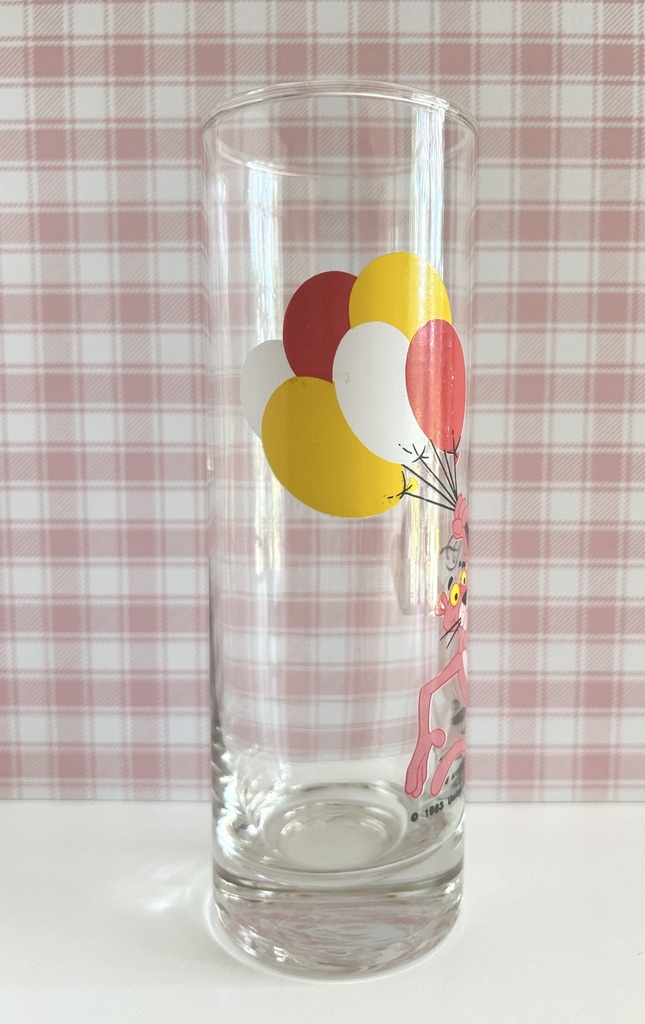 Verre long drink La panthère rose - 1983