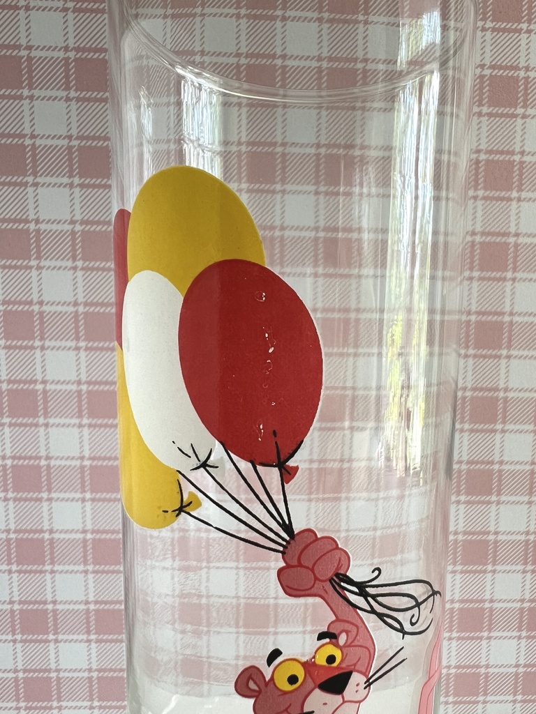 Verre long drink La panthère rose - 1983