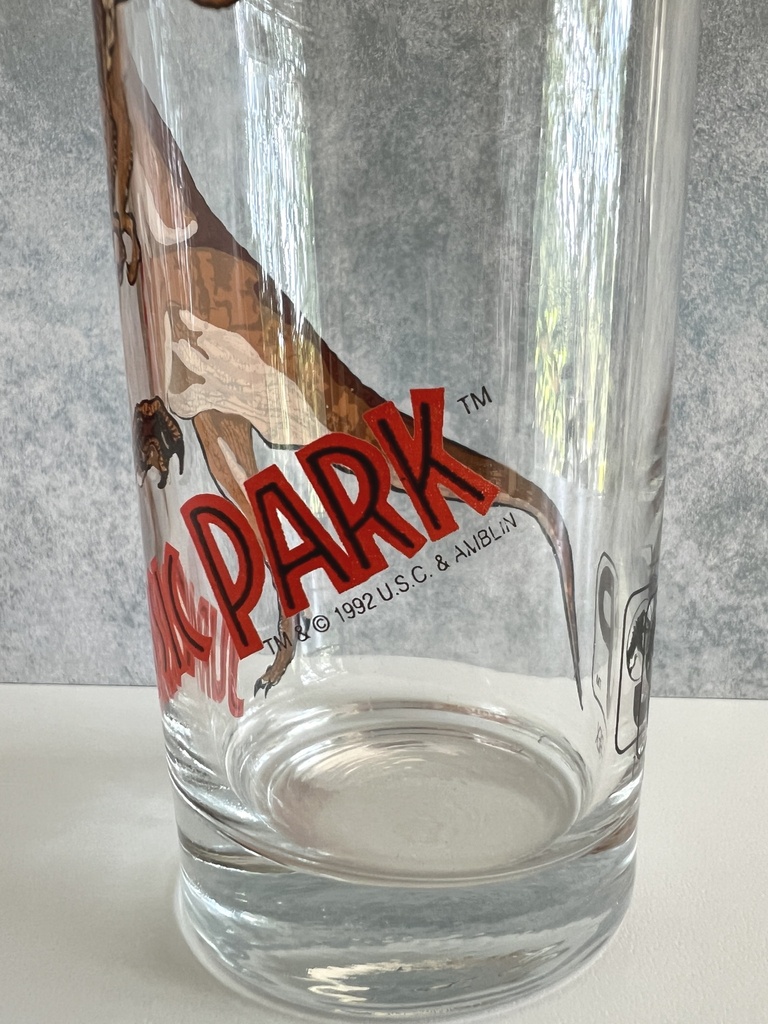 Verre long drink Jurassic Park - 1992