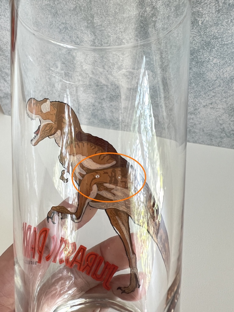 Verre long drink Jurassic Park - 1992