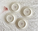 Lot de 4 assiettes à pain Villeroy & Boch Palermo