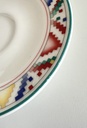 Lot de 2 tasses et sous-tasses Villeroy & Boch Indian Look