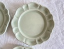 Lot de 4 assiettes à dessert vert menthe
