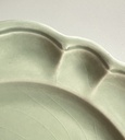 Lot de 4 assiettes à dessert vert menthe