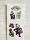 Petite planche d'autocollants Teletubbies - 1996