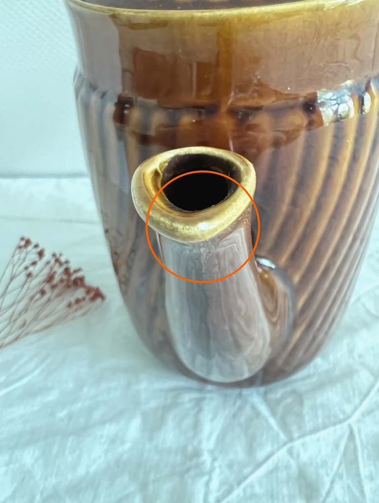 Cafetière Boch Trianon Brun Provence