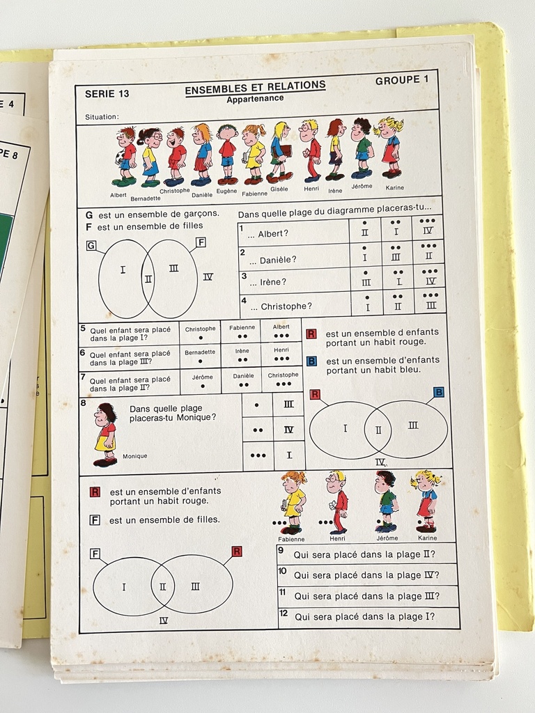 Livret Lexidata Mathématiques pour enfants de 7 à 9 ans