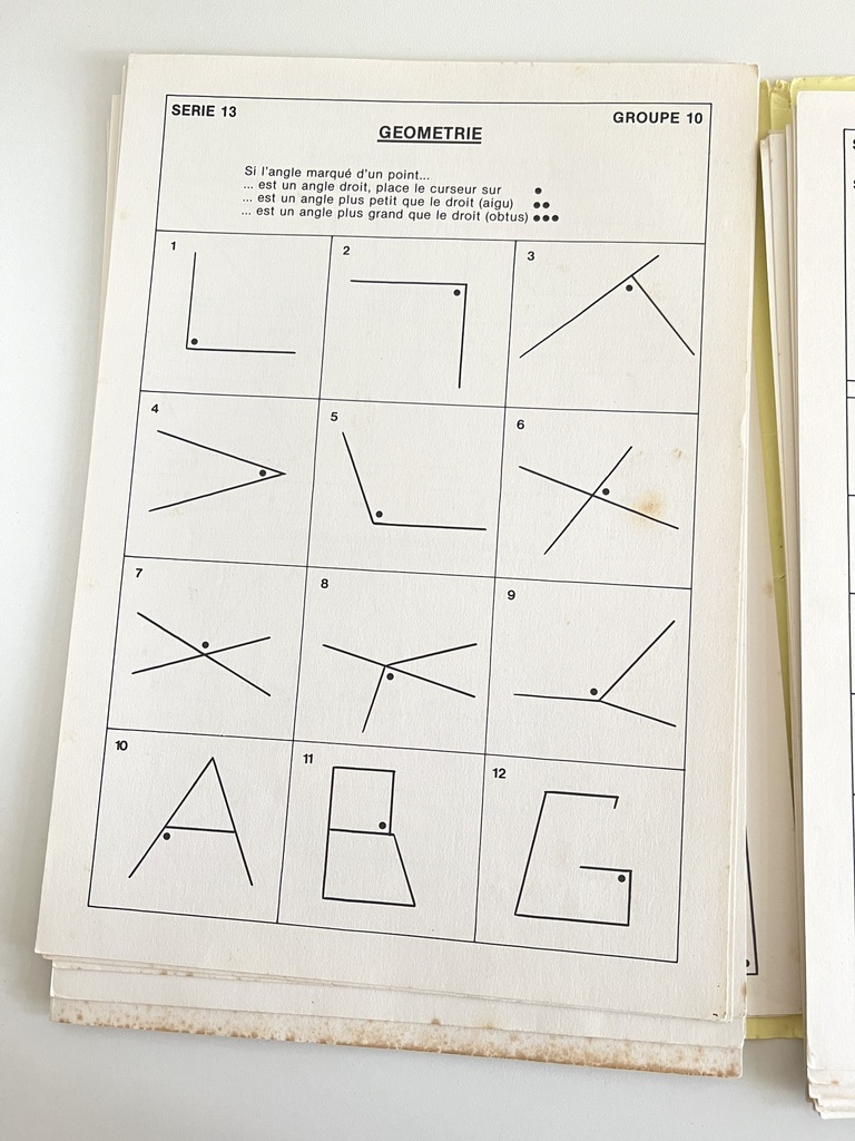 Livret Lexidata Mathématiques pour enfants de 7 à 9 ans