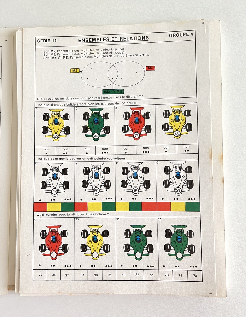 Livret Lexidata Mathématiques pour enfants de 9 à 10 ans