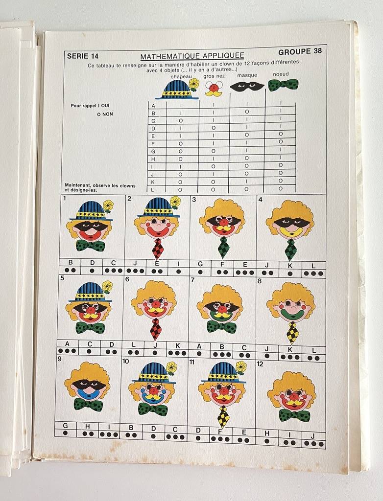 Livret Lexidata Mathématiques pour enfants de 9 à 10 ans
