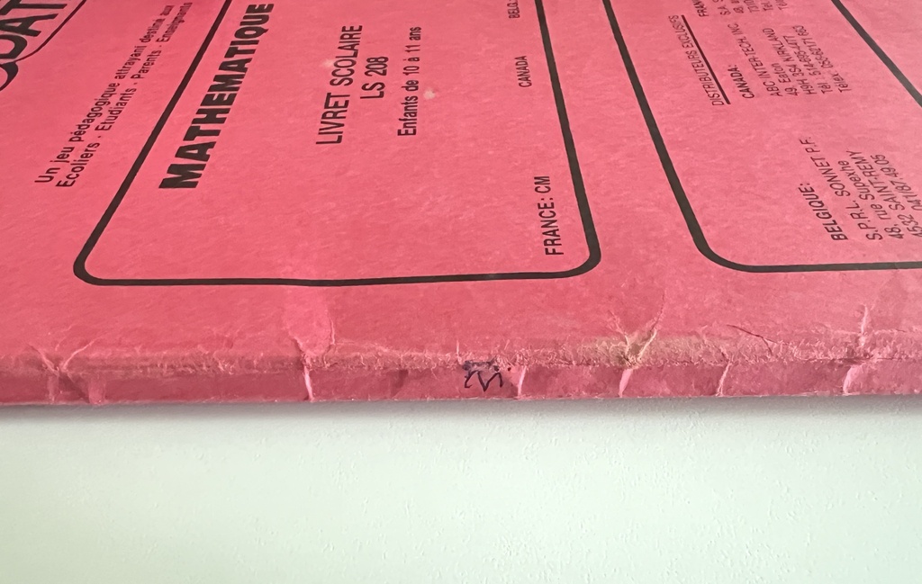 Livret Lexidata Mathématique pour enfants de 10 à 11 ans