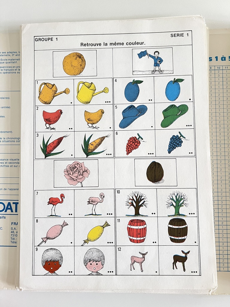 Livret complémentaire Lexidata École maternelle de 5 et 6 ans