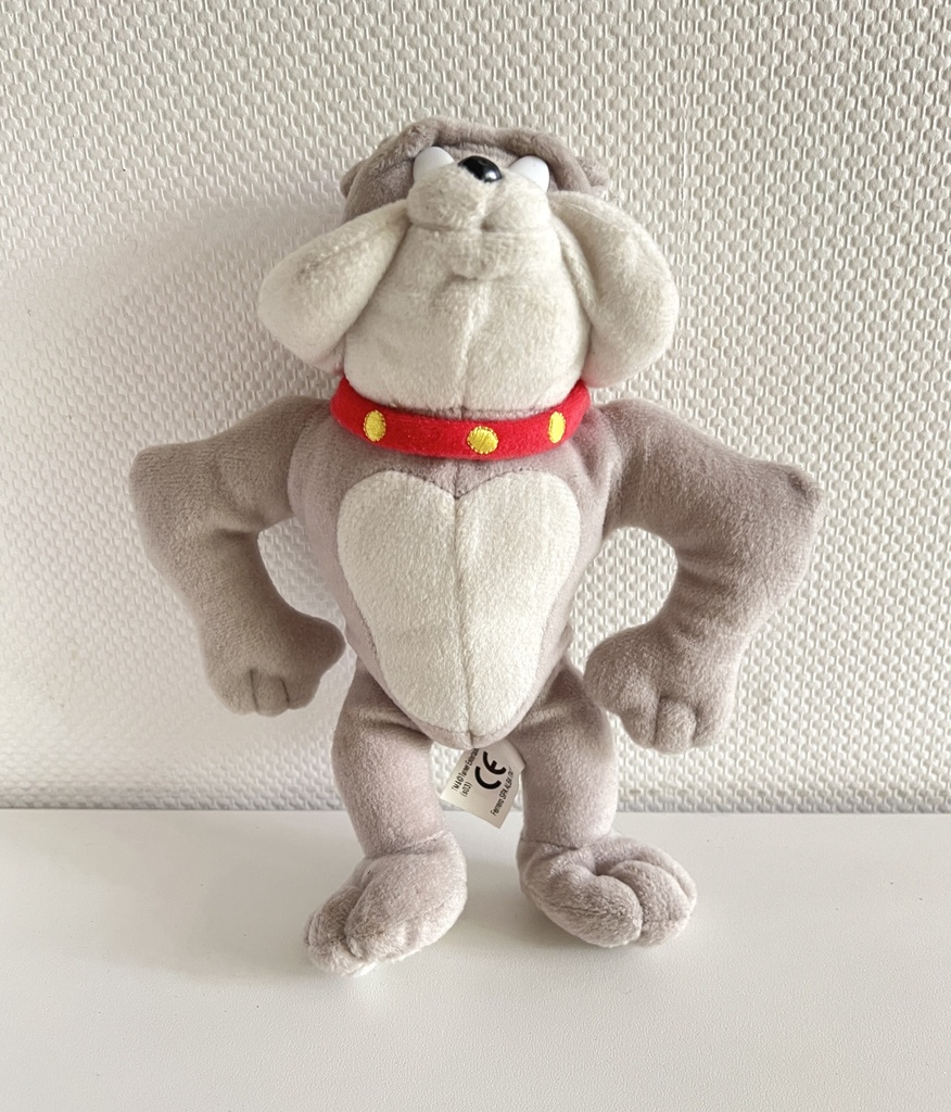 Peluche chien bouledogue Spike (Tom & Jerry) - Kinder