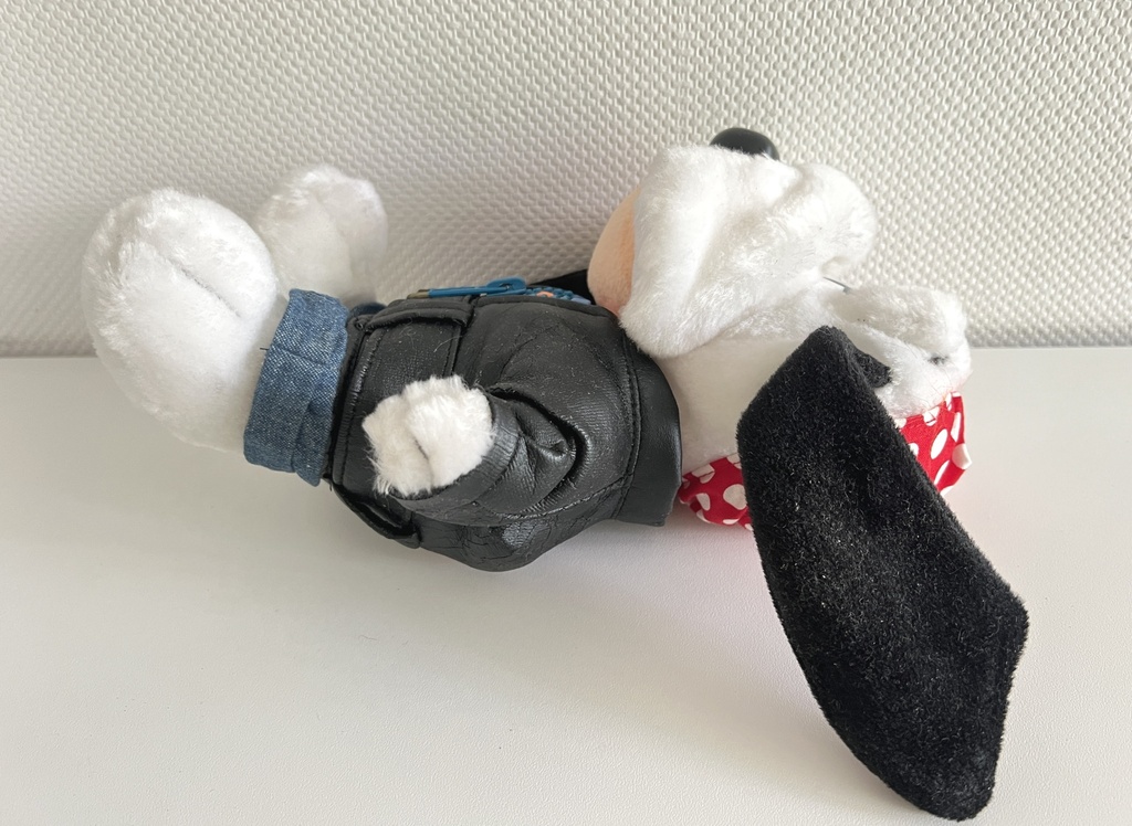 Peluche Droopy motard - 1995