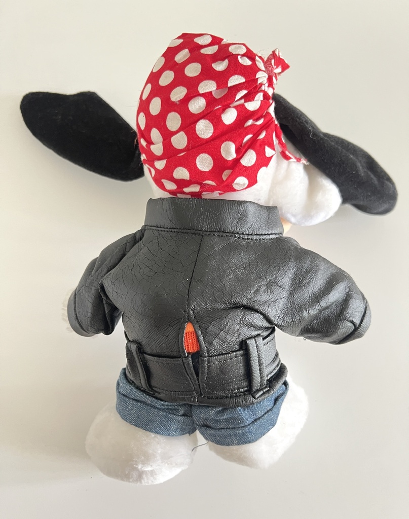 Peluche Droopy motard - 1995