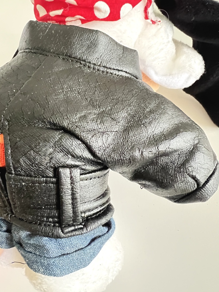 Peluche Droopy motard - 1995