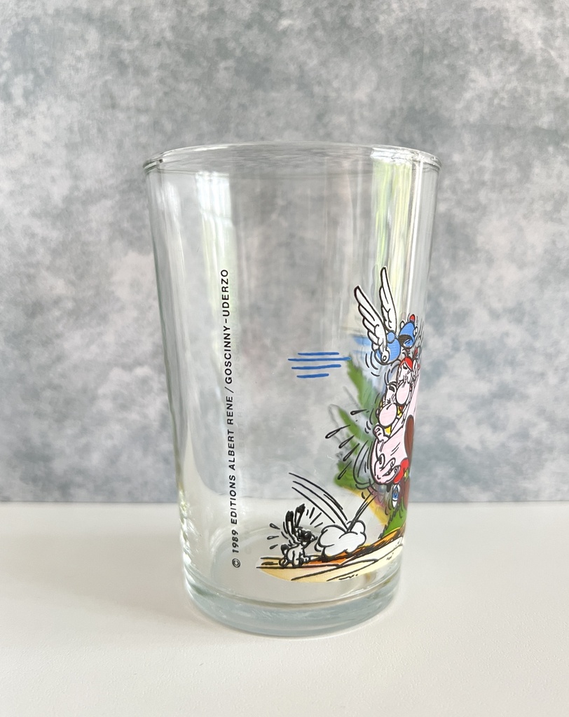 Verre à eau Astérix - 1989