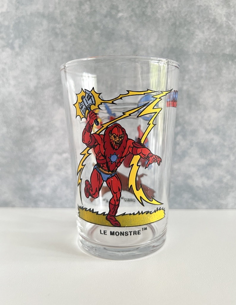 Verre à eau Les Maîtres de l'Univers - 1985