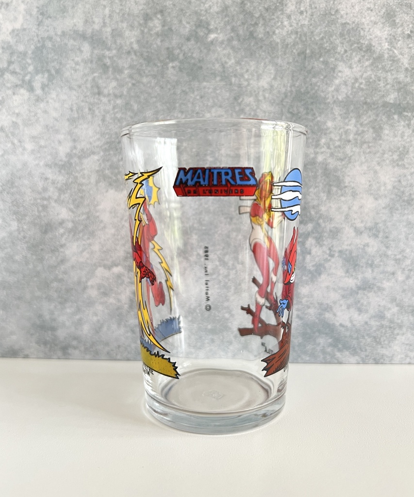 Verre à eau Les Maîtres de l'Univers - 1985