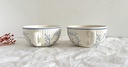 Lot de 4 tasses Royal Boch Copenhague