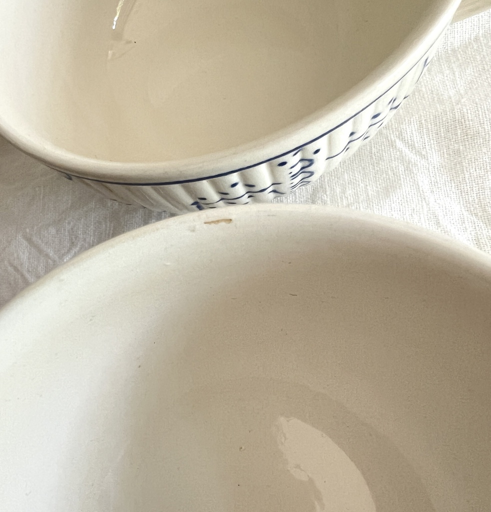 Lot de 4 tasses Royal Boch Copenhague