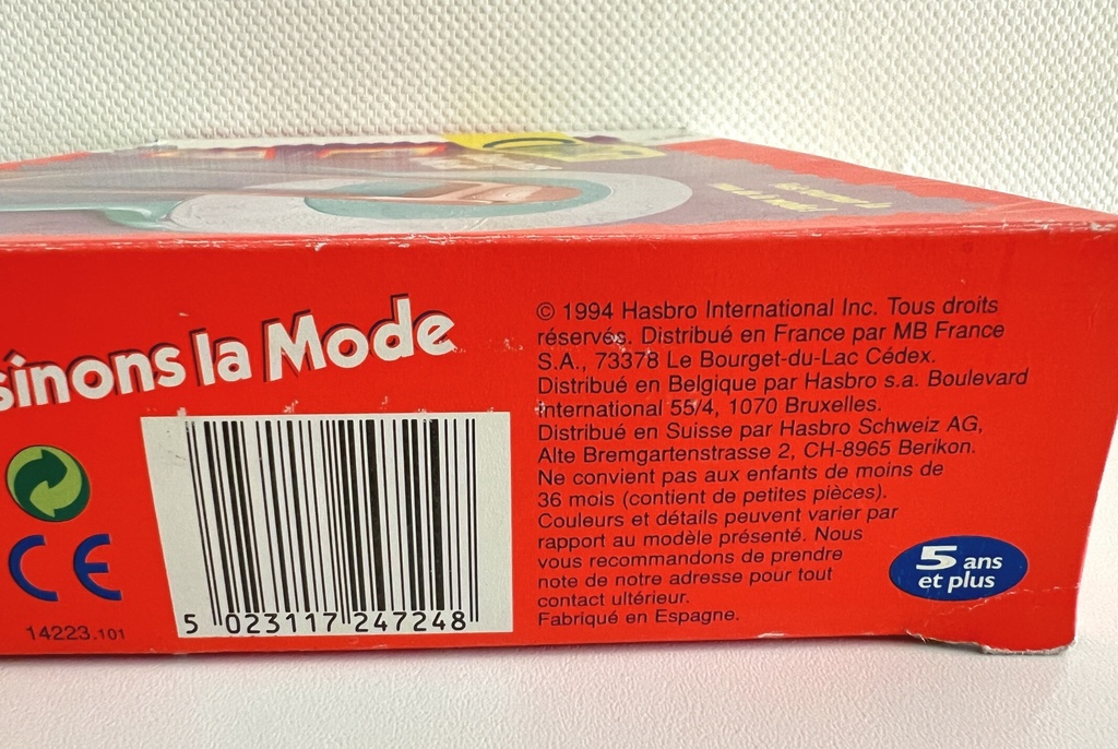Jeu Dessinons la mode Compact - 1994