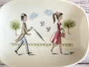 Pralinier / ravier / amandier Rosenthal Peynet
