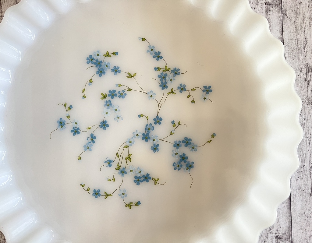 Plat à tarte Arcopal Myosotis