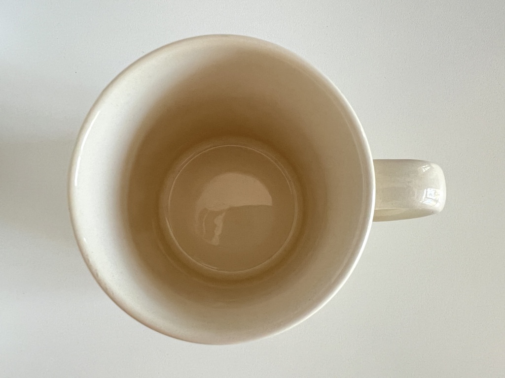 Tasse Home Sweet Home en point de croix Staffordshire