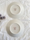 Lot de 2 assiettes à dessert Villeroy & Boch Geranium