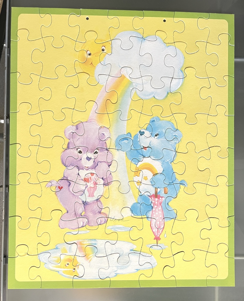 Puzzle Bisounours - play time 1987