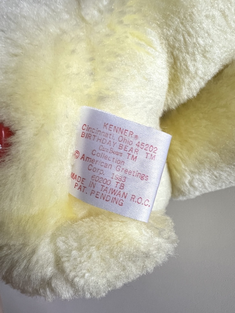 Peluche Bisounours Grosgâteau - 1983