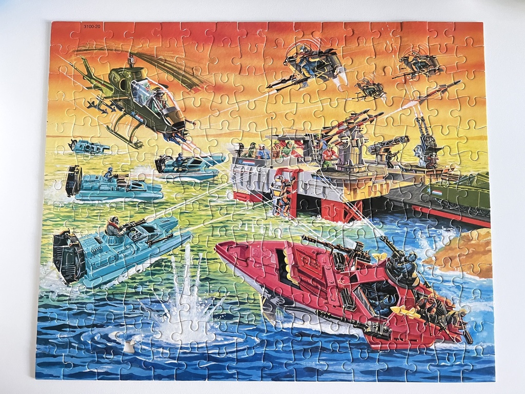 Puzzle GI Joe Action Force - MB 1989