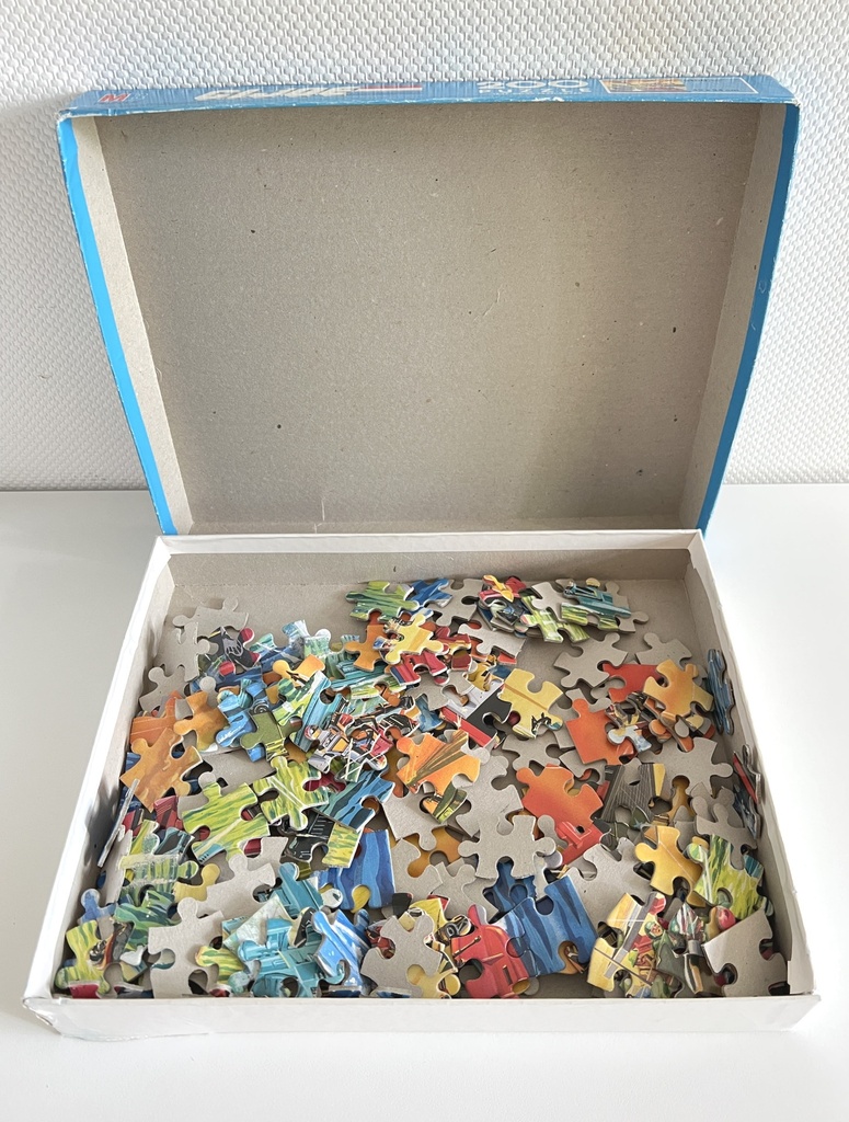 Puzzle GI Joe Action Force - MB 1989