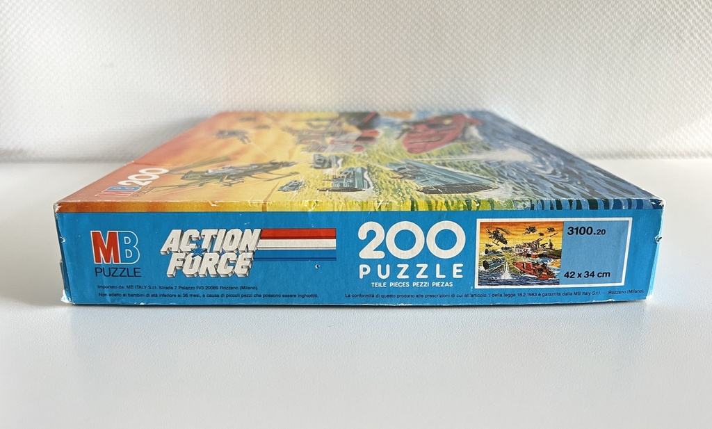 Puzzle GI Joe Action Force - MB 1989