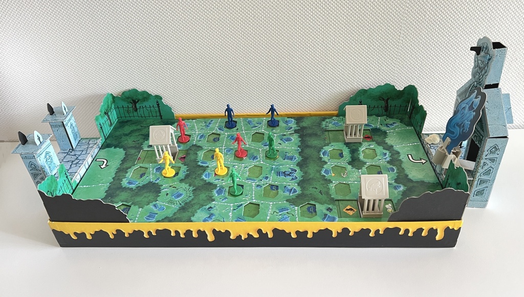 Jeu de société Chair de poule Terreur au Cimetière - 1996