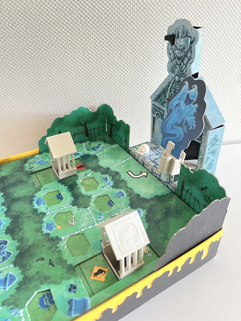 Jeu de société Chair de poule Terreur au Cimetière - 1996