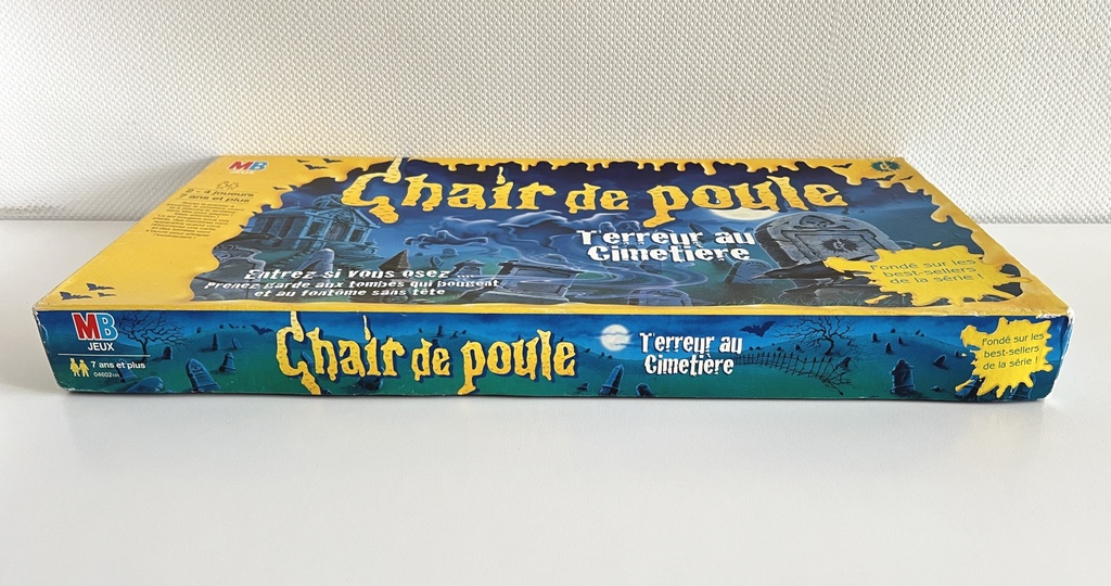 Jeu de société Chair de poule Terreur au Cimetière - 1996