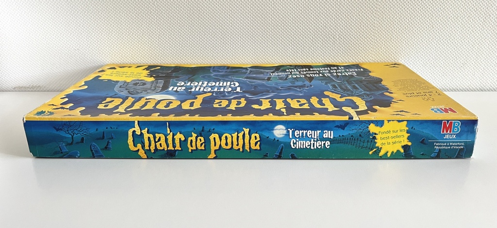 Jeu de société Chair de poule Terreur au Cimetière - 1996