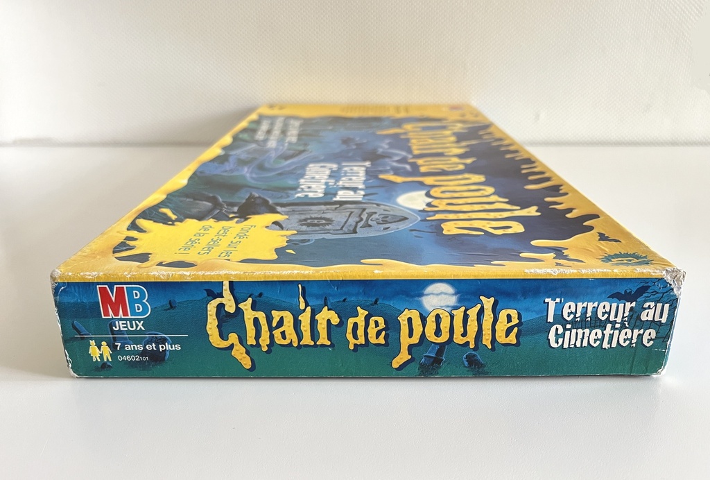 Jeu de société Chair de poule Terreur au Cimetière - 1996