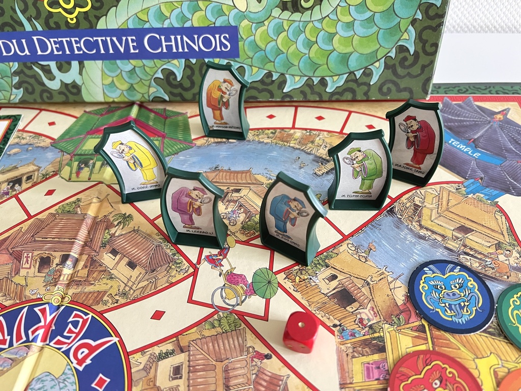 Jeu de société Les mystères de Pékin - 1987