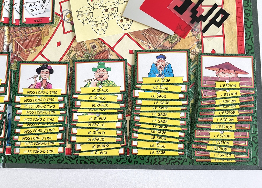 Jeu de société Les mystères de Pékin - 1987