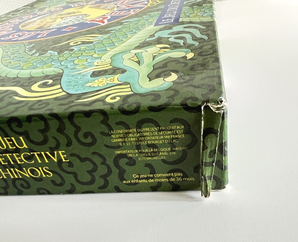 Jeu de société Les mystères de Pékin - 1987