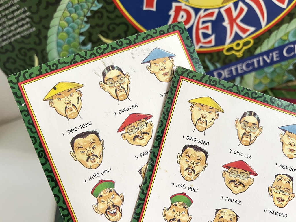 Jeu de société Les mystères de Pékin - 1987